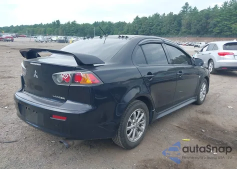 2011 Mitsubishi Lancer Es from USA, damaged, VIN JA32U2FU0BU015661